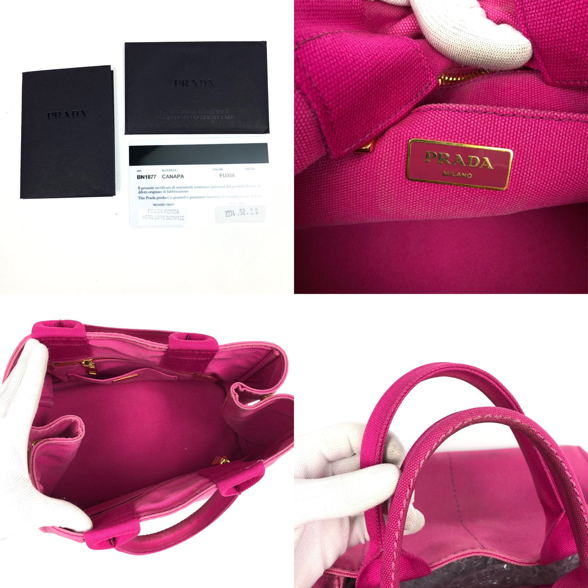 PRADA CANAPA BAG