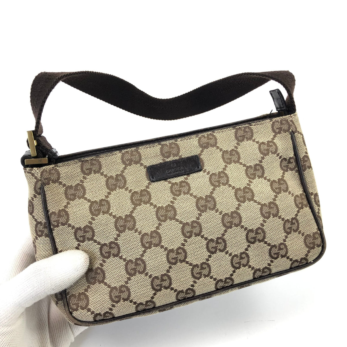 GUCCI MONOGRAM SHOULDER BAG