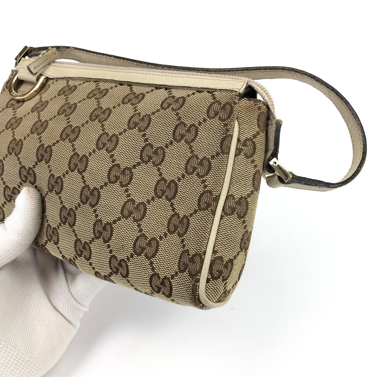 GUCCI MONOGRAM SHOULDER BAG