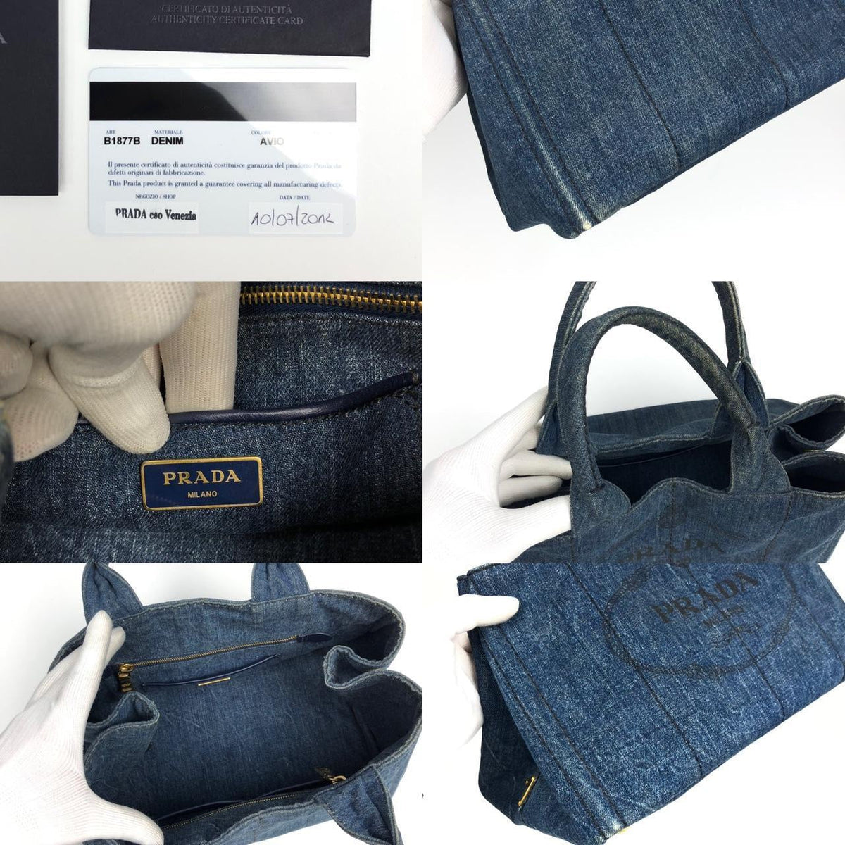 PRADA CANAPA BAG