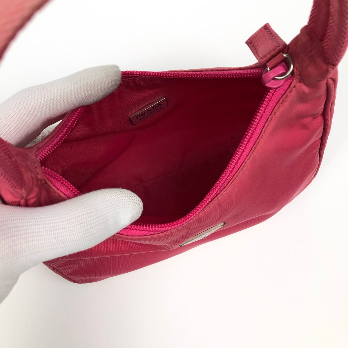 PRADA NYLON HOBO BAG