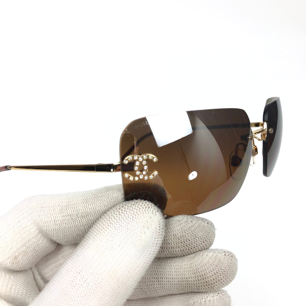 CHANEL RIMLESS SUNGLASSES