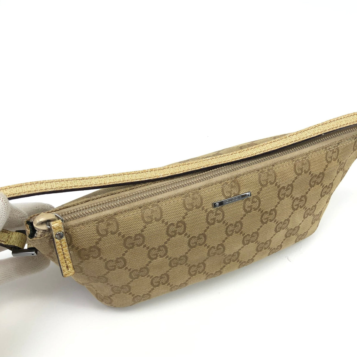 GUCCI MONOGRAM SHOULDER BAG