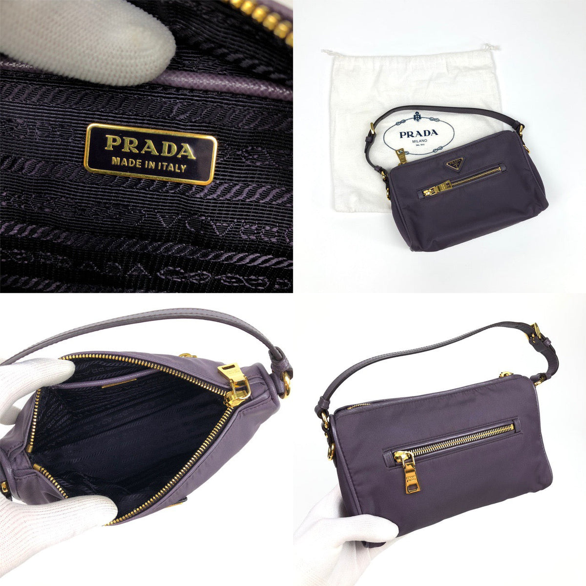 PRADA NYLON SHOULDER BAG