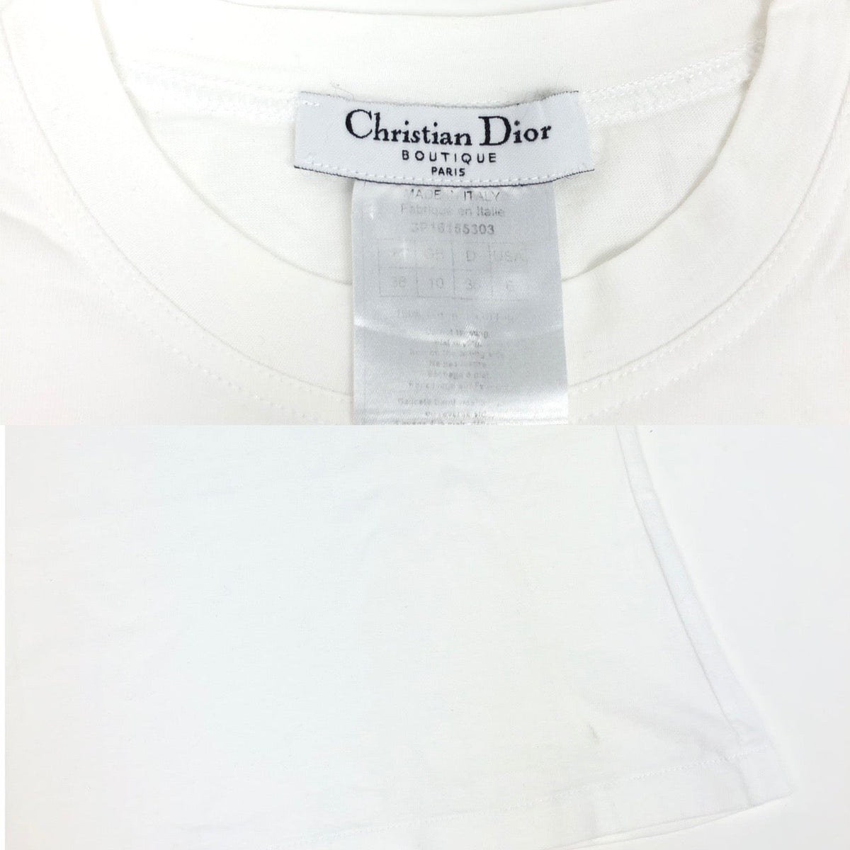 CHRISTIAN DIOR ‘J’ADORE DIOR’ TOP