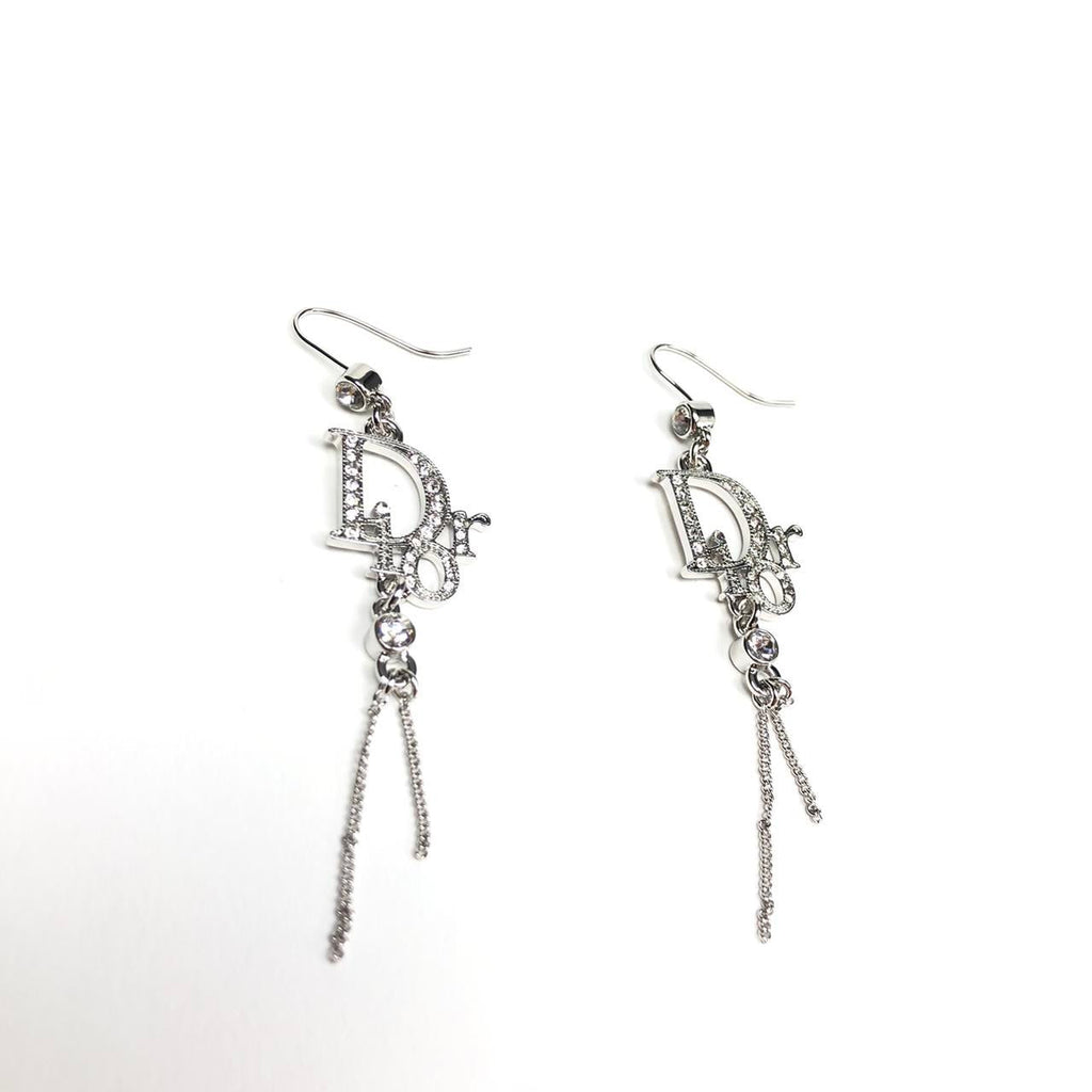 CHRISTIAN DIOR JEWELLED EARRINGS