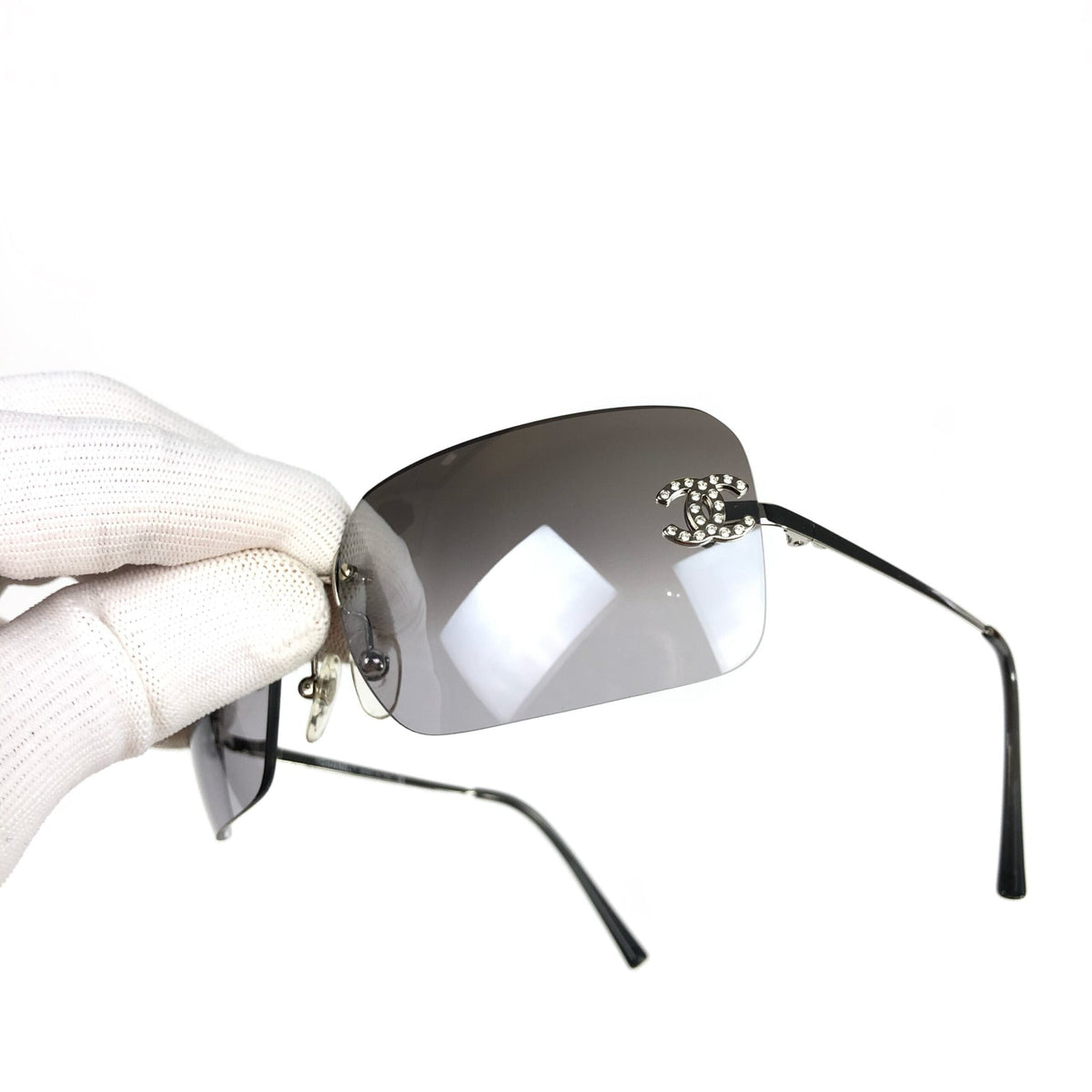 CHANEL RIMLESS SUNGLASSES