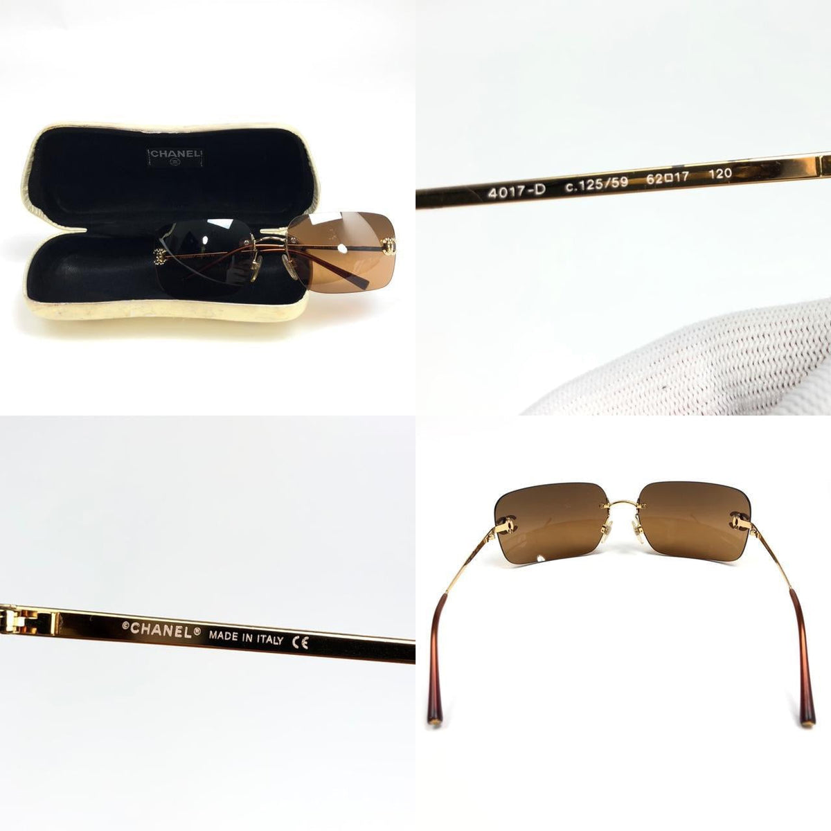 CHANEL RIMLESS SUNGLASSES