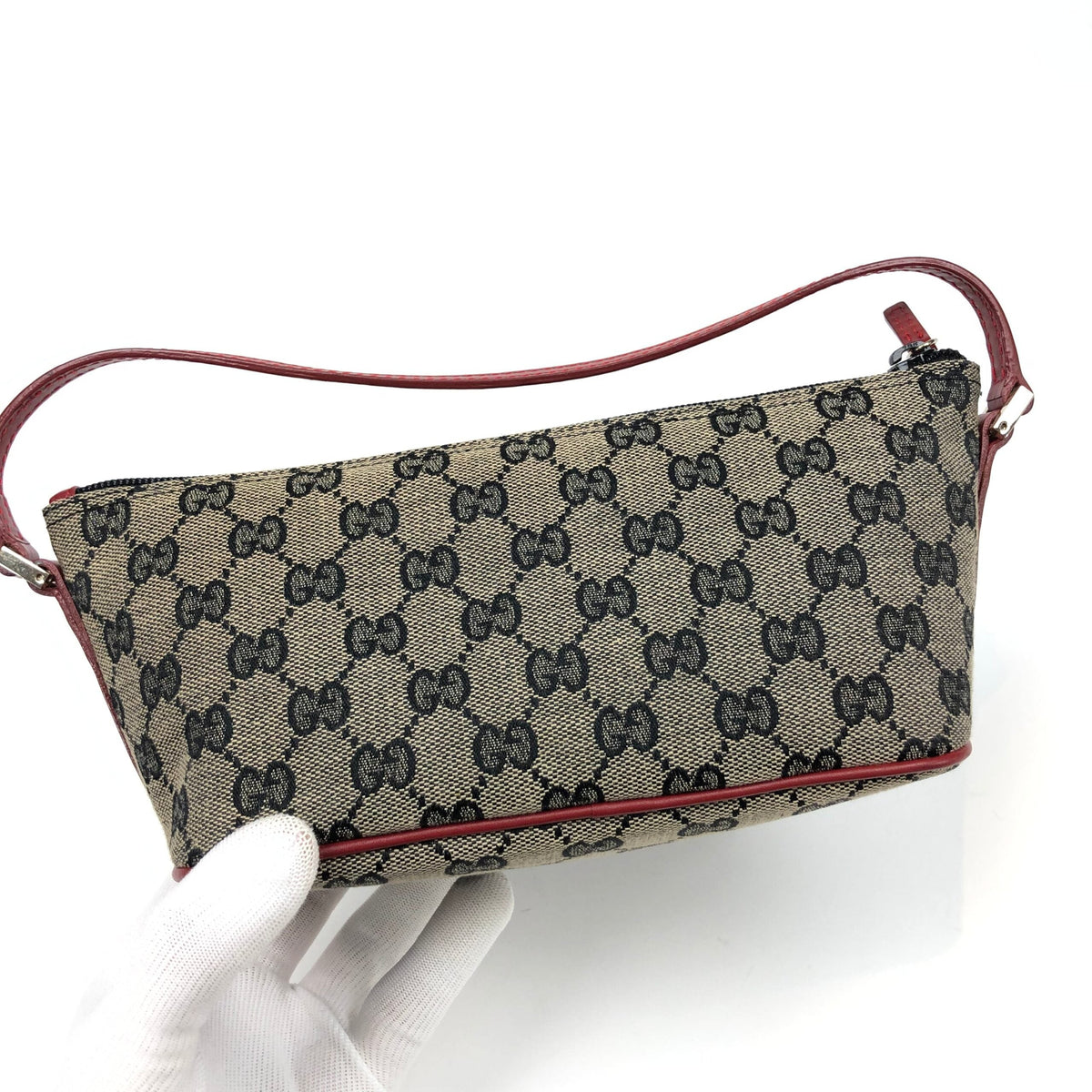 GUCCI MONOGRAM SHOULDER BAG