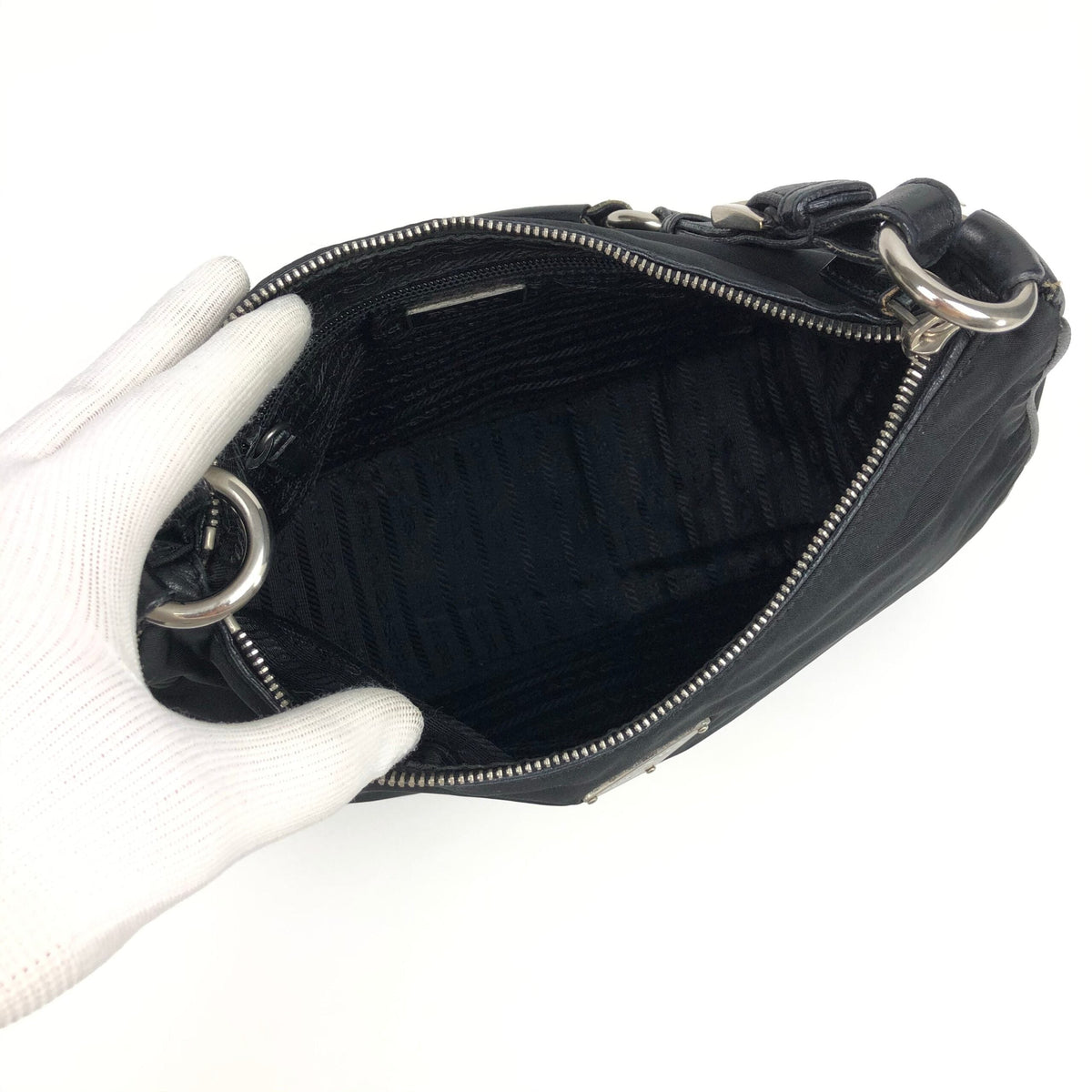 PRADA NYLON SHOULDER BAG