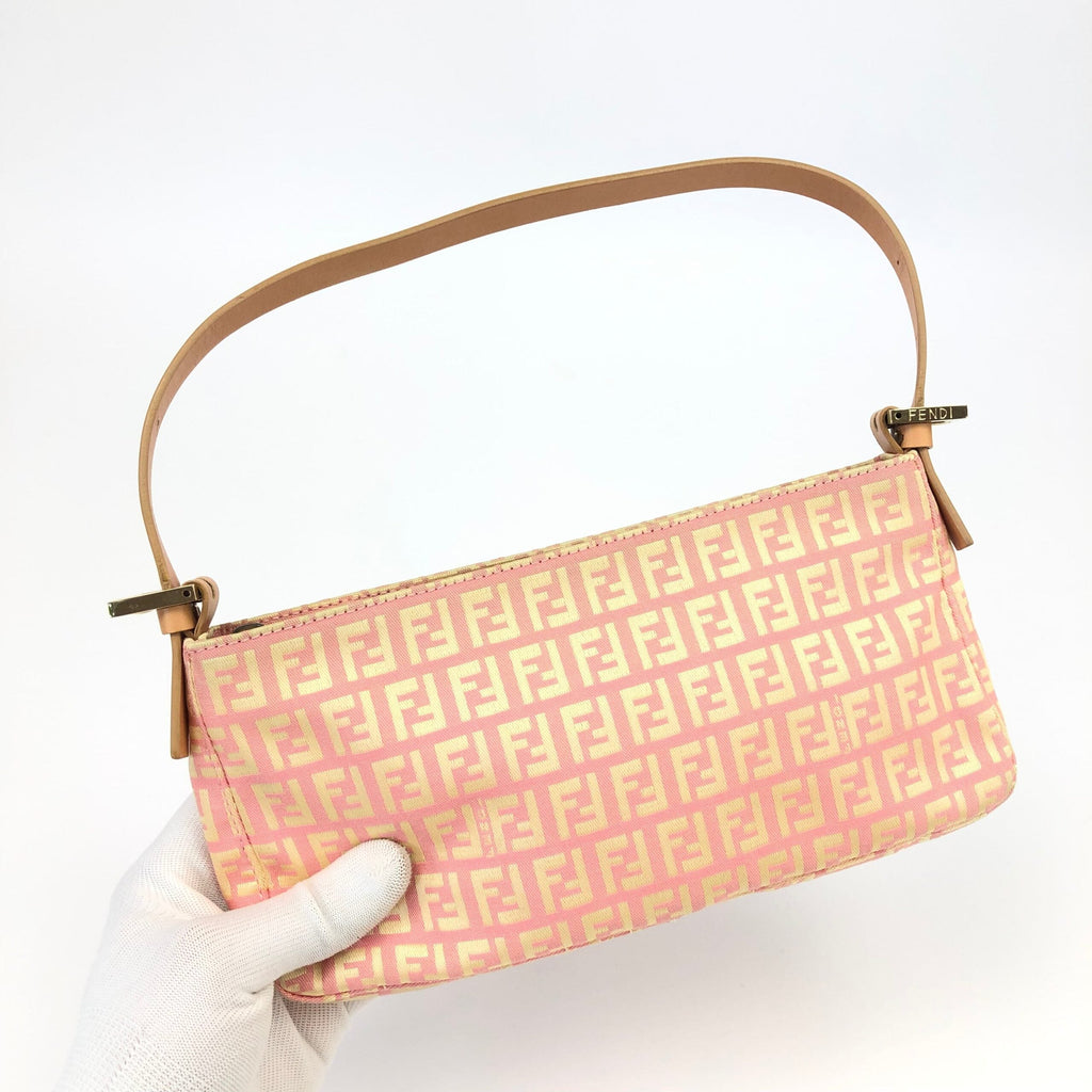 FENDI ZUCCA SHOULDER BAG