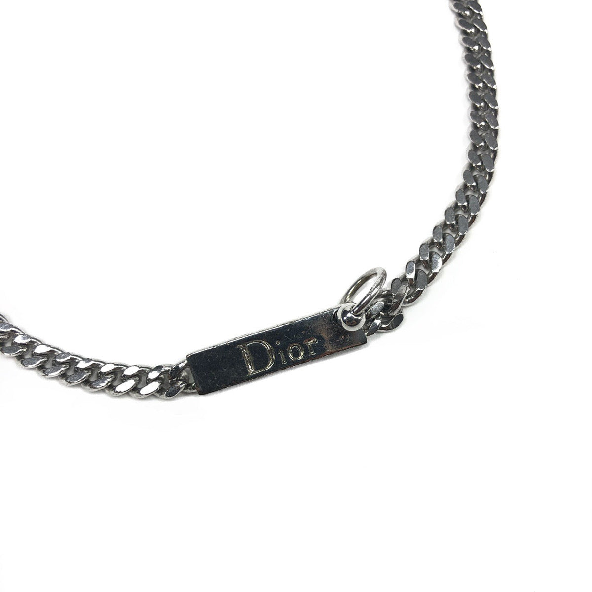 CHRISTIAN DIOR PIERCING CHOKER NECKLACE