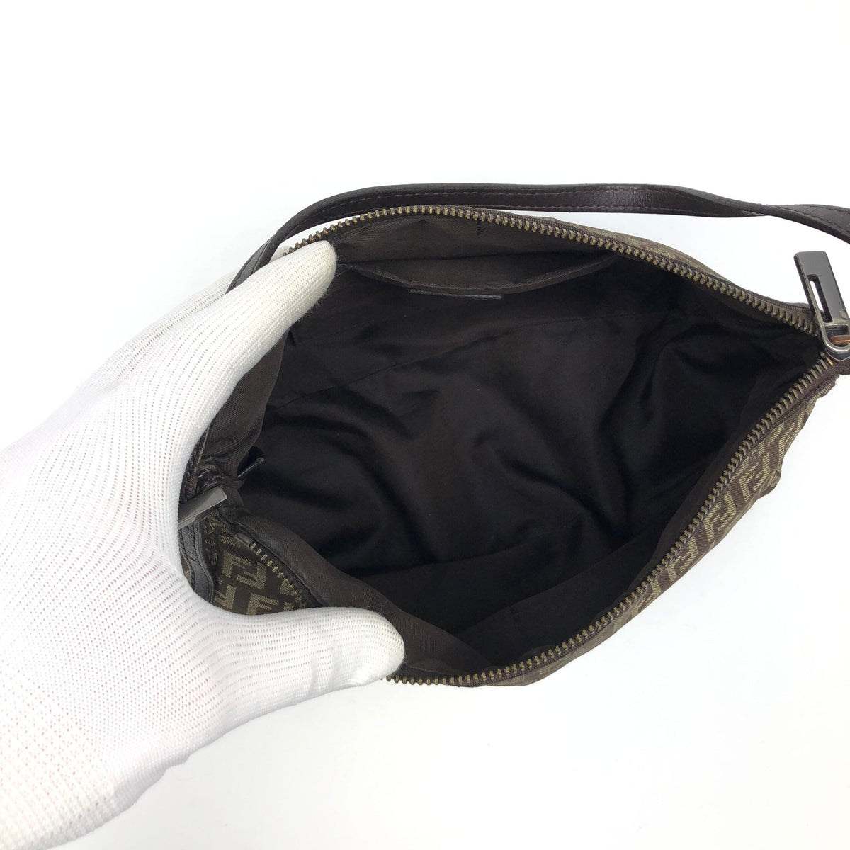 FENDI ZUCCA SHOULDER BAG