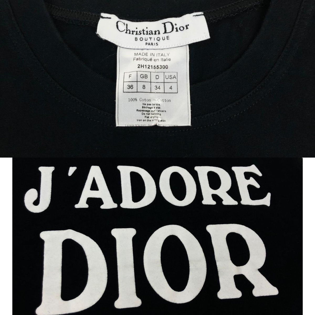 CHRISTIAN DIOR J’ADORE DIOR SHIRT