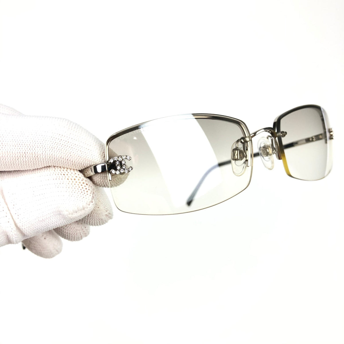 CHANEL RIMLESS SUNGLASSES