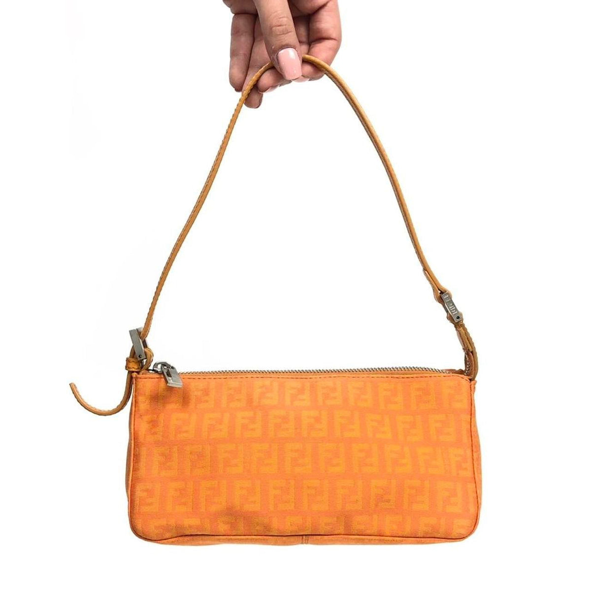 FENDI ZUCCA SHOULDER BAG