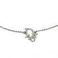 CHRISTIAN DIOR JEWELLED MONOGRAM NECKLACE