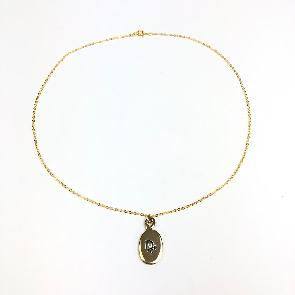 CHRISTIAN DIOR MONOGRAM NECKLACE