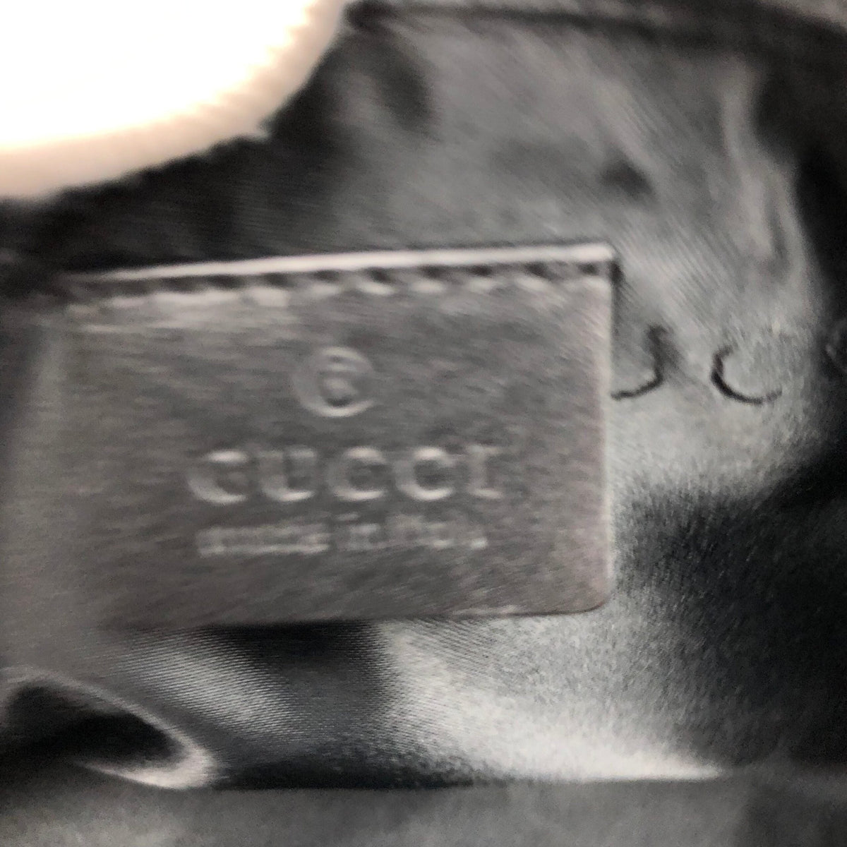GUCCI MONOGRAM SHOULDER BAG