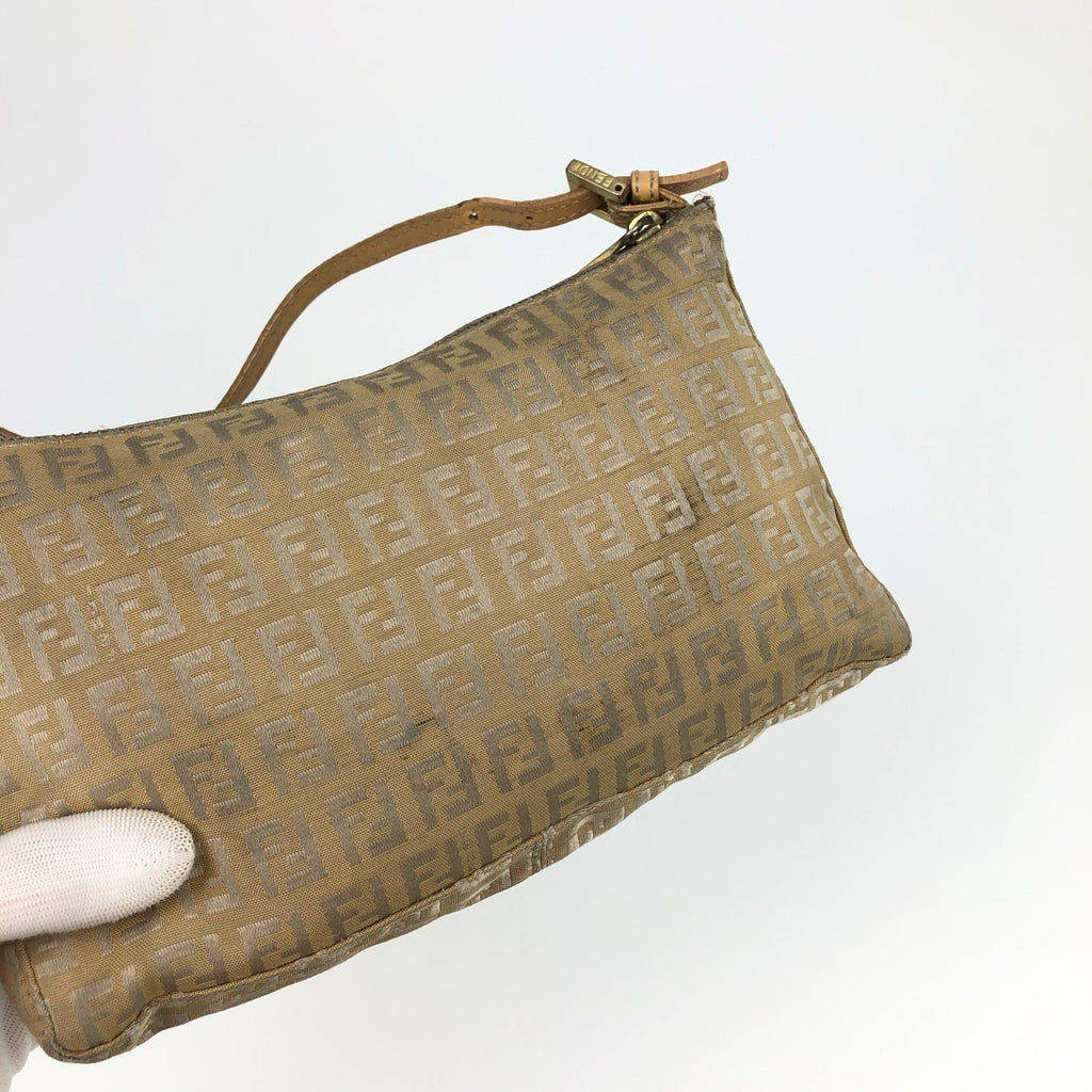 FENDI ZUCCA SHOULDER BAG