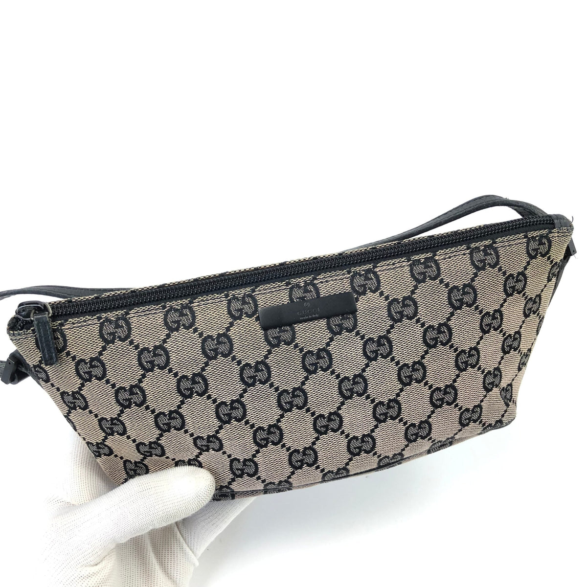 GUCCI MONOGRAM SHOULDER BAG