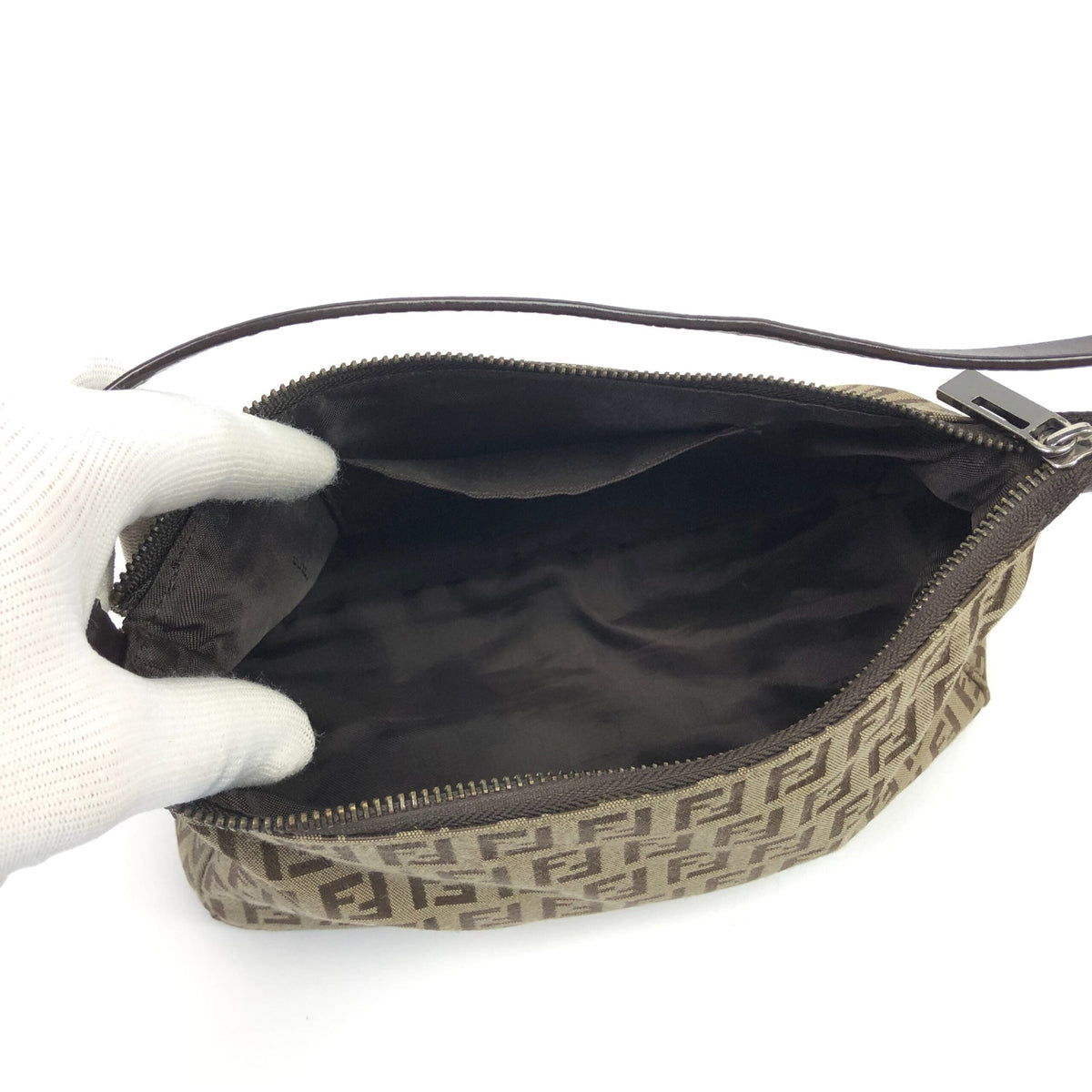 FENDI ZUCCA SHOULDER BAG