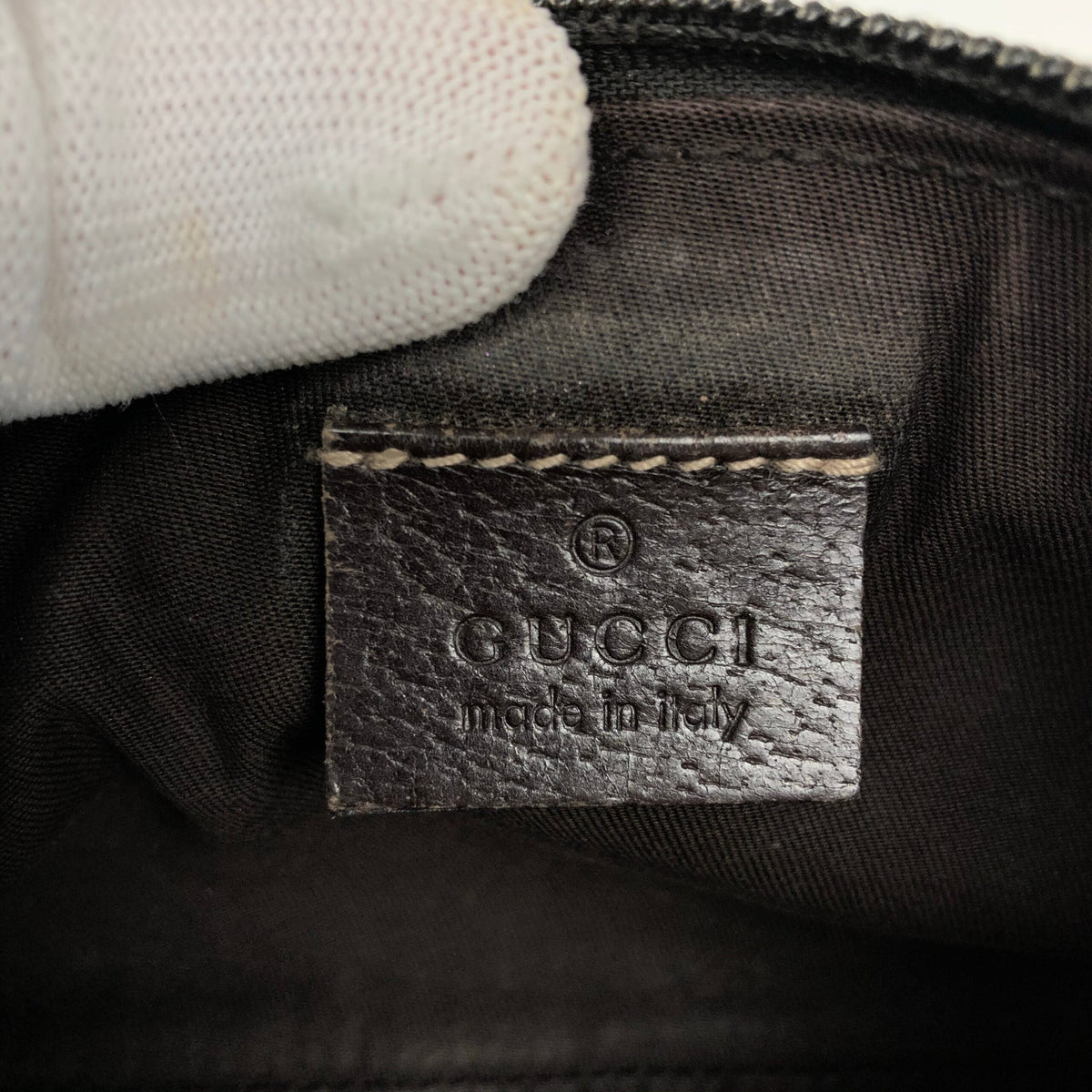 GUCCI MONOGRAM SHOULDER BAG