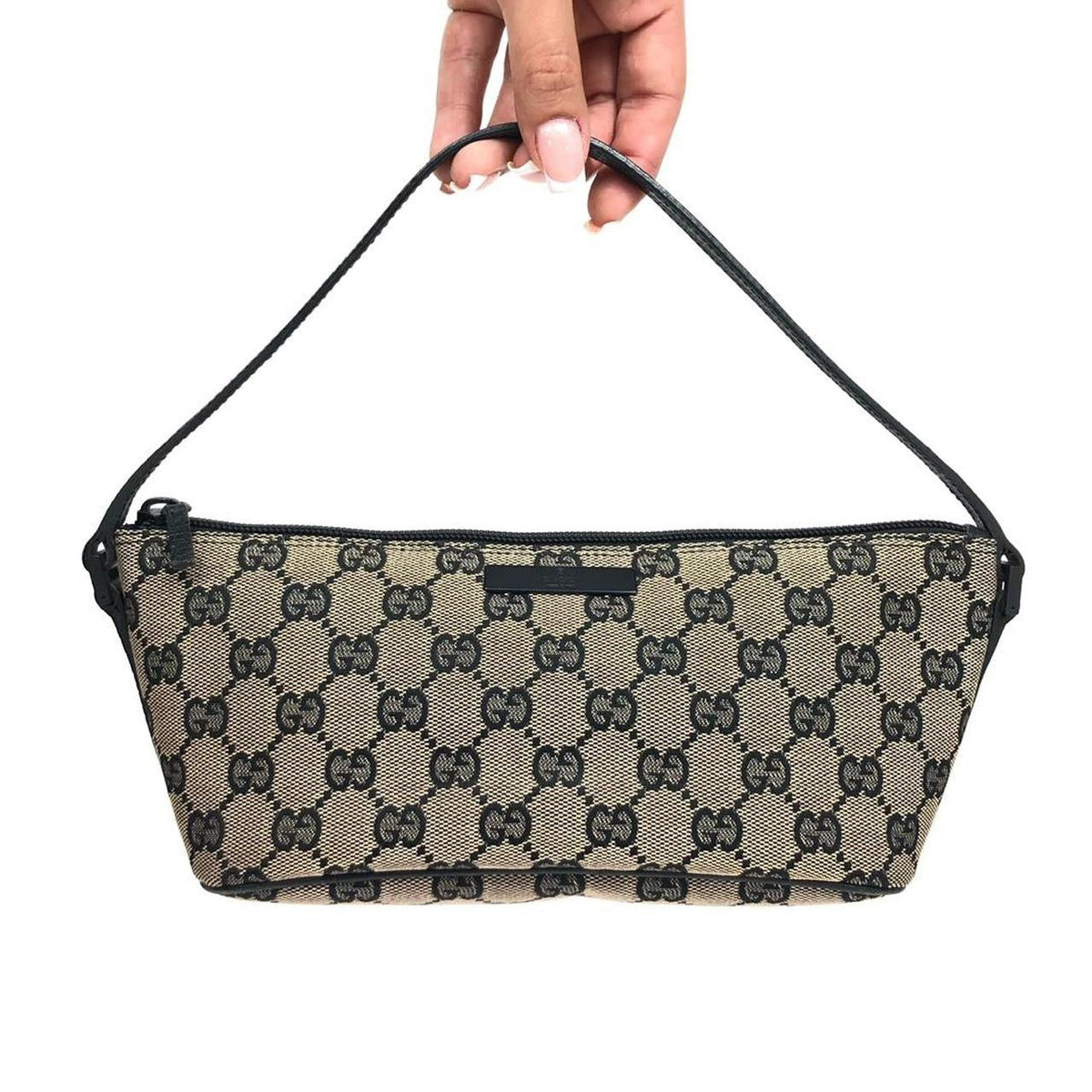 GUCCI MONOGRAM SHOULDER BAG