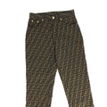 FENDI ZUCCA JEANS