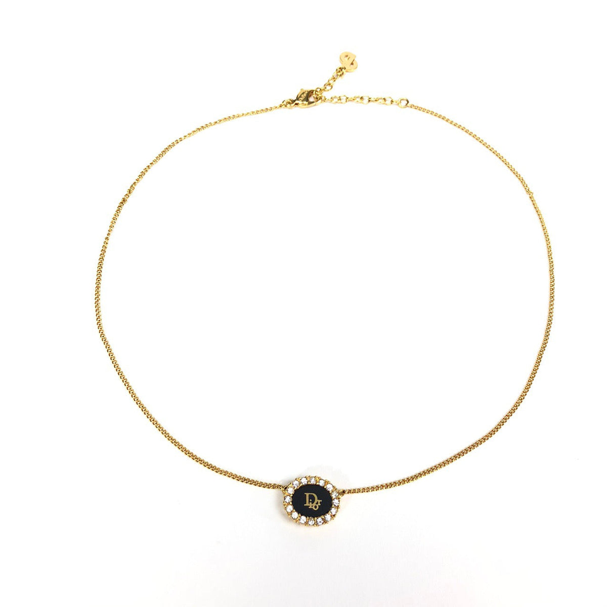 CHRISTIAN DIOR MONOGRAM NECKLACE