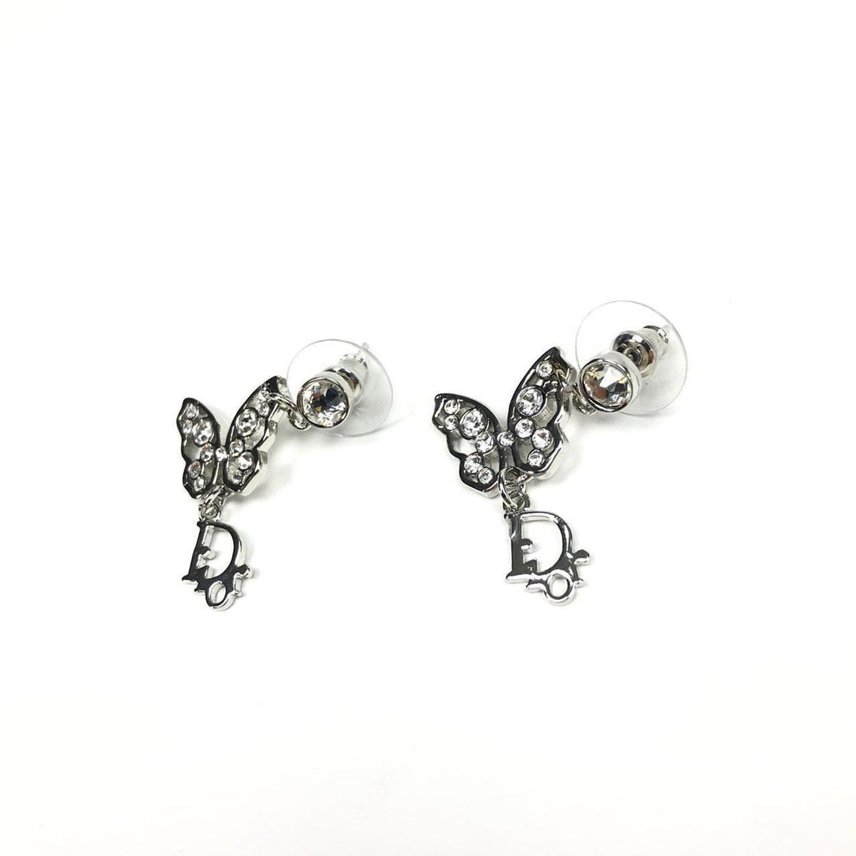 CHRISTIAN DIOR MONOGRAM EARRINGS
