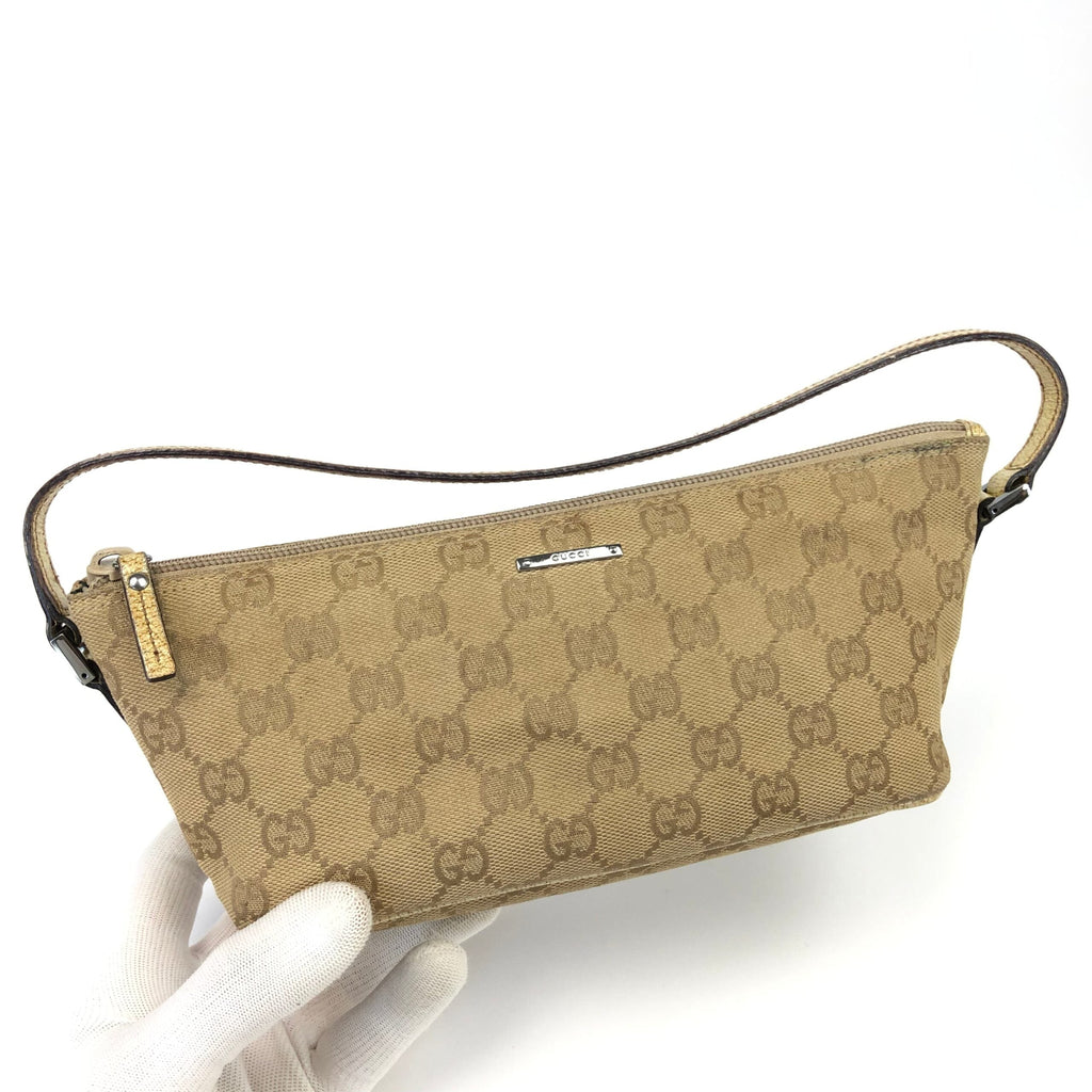 GUCCI MONOGRAM SHOULDER BAG