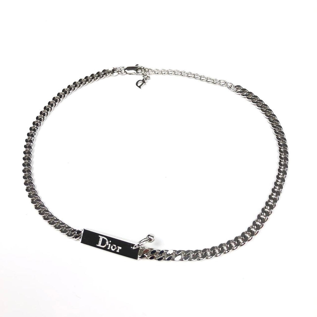 CHRISTIAN DIOR PIERCING CHOKER NECKLACE