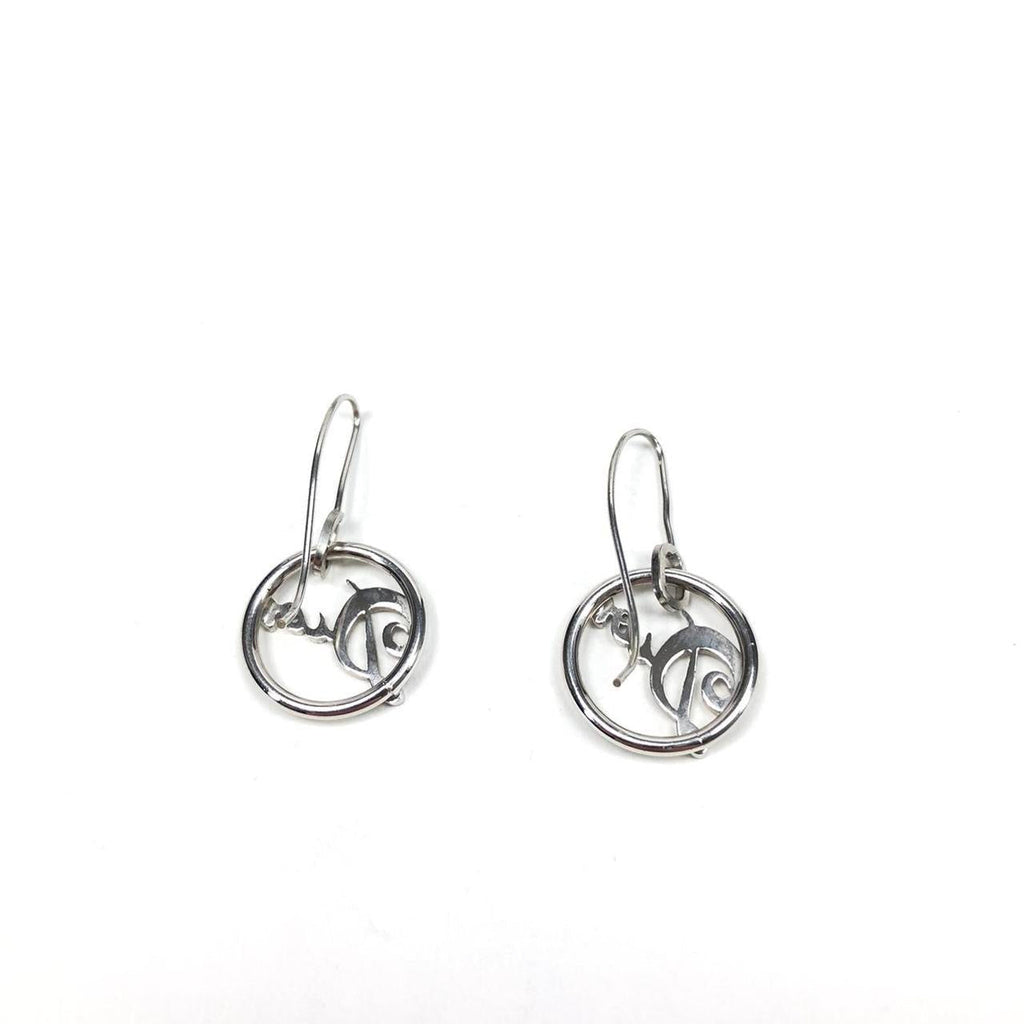 CHRISTIAN DIOR MONOGRAM EARRINGS