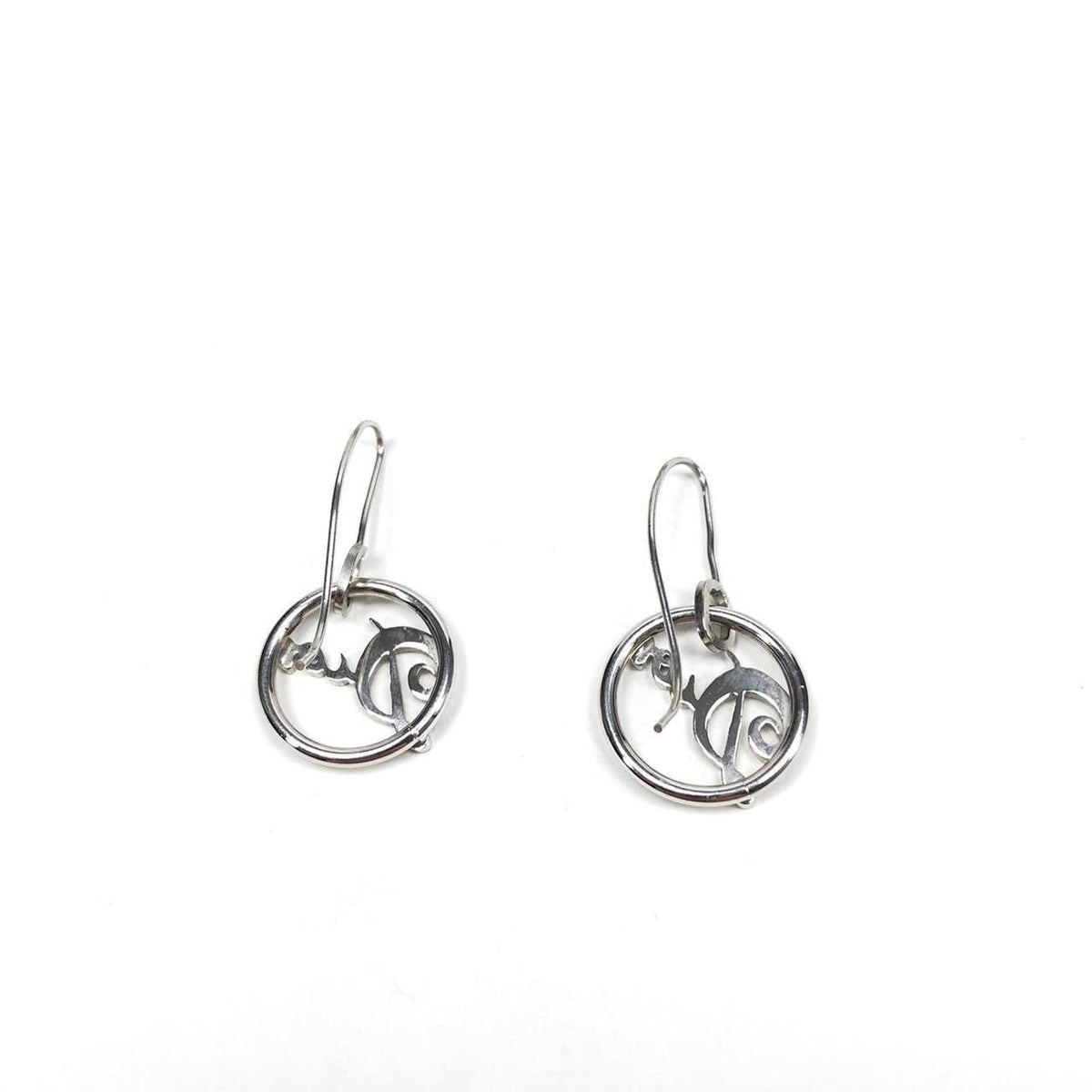 CHRISTIAN DIOR MONOGRAM EARRINGS