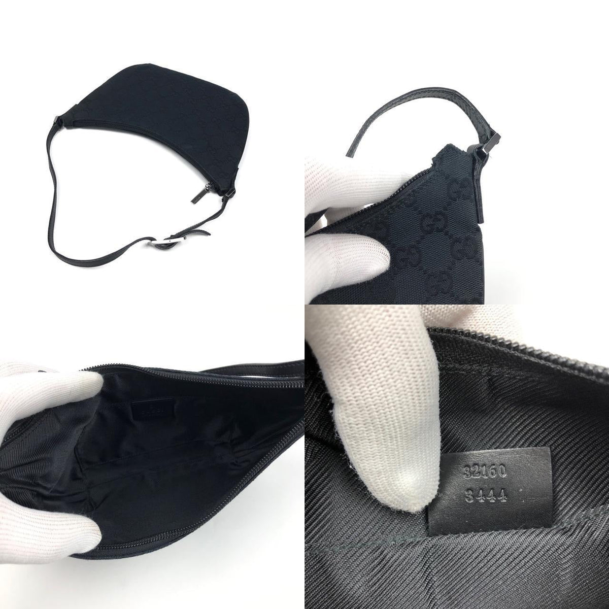 GUCCI MONOGRAM SHOULDER BAG