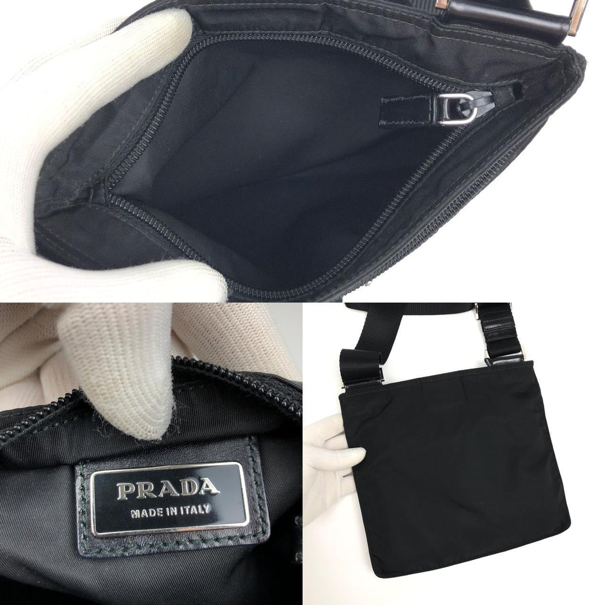 PRADA NYLON CROSSBODY BAG