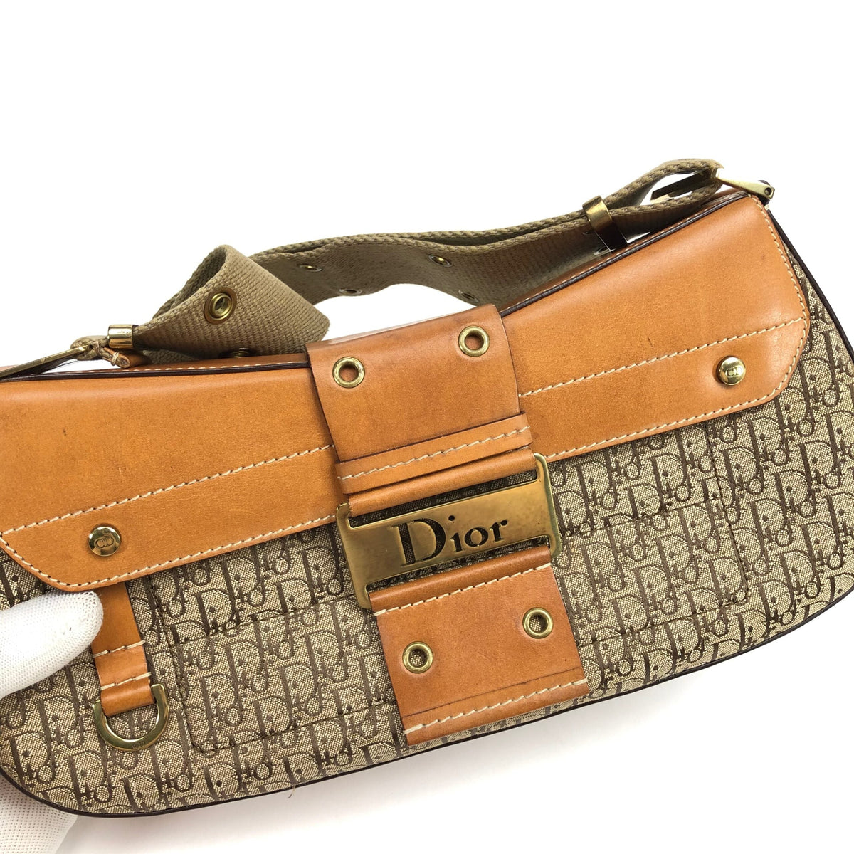 CHRISTIAN DIOR COLUMBUS SHOULDER BAG