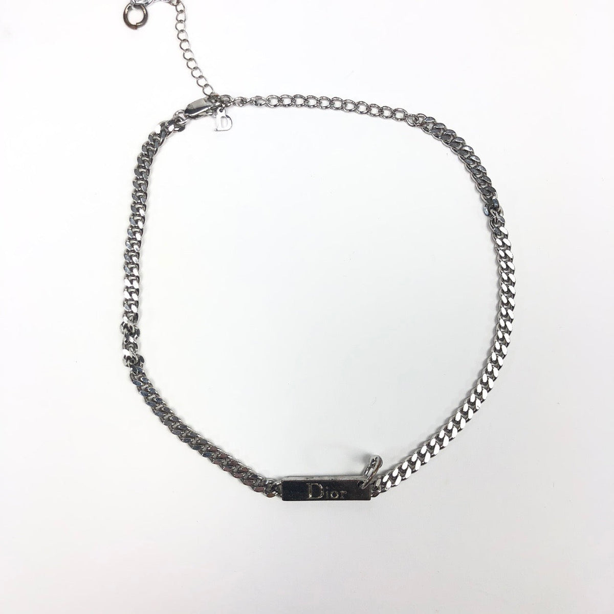 CHRISTIAN DIOR PIERCING CHOKER NECKLACE