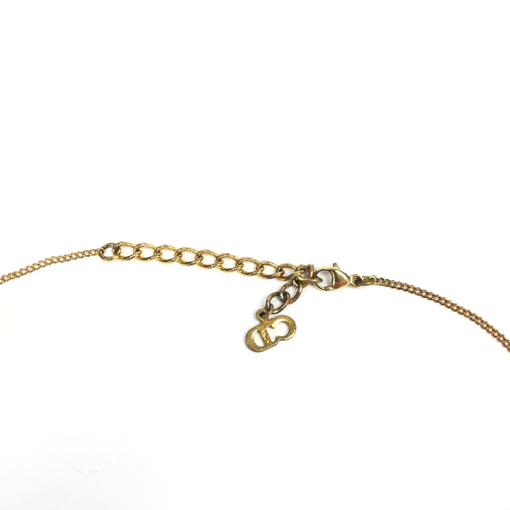 CHRISTIAN DIOR MONOGRAM NECKLACE