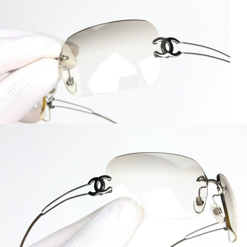 CHANEL RIMLESS SUNGLASSES