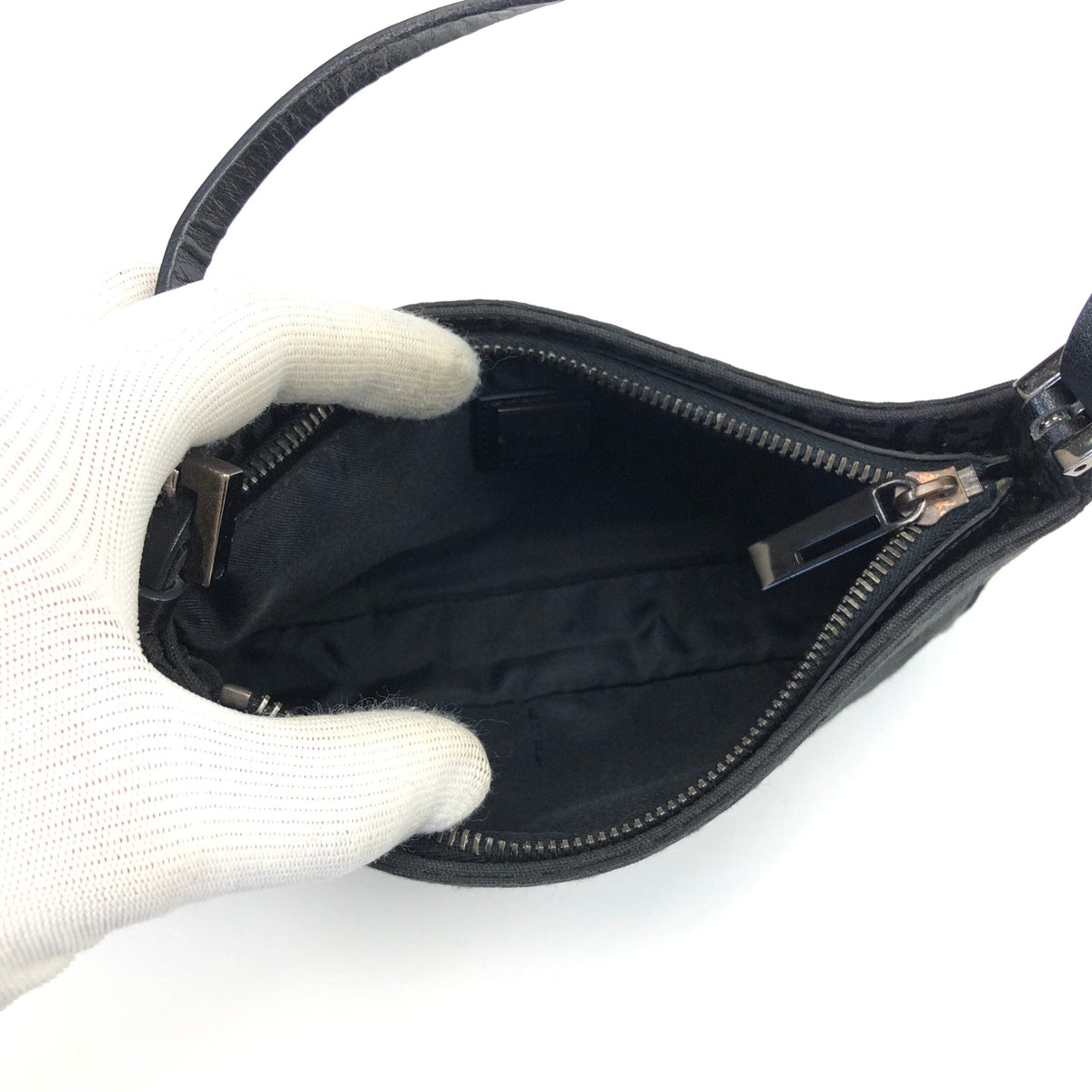 FENDI ZUCCA SHOULDER BAG
