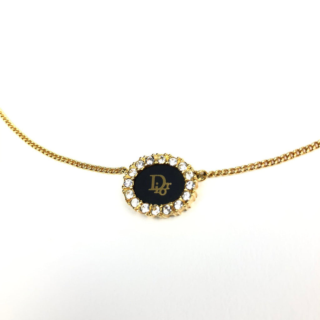 CHRISTIAN DIOR MONOGRAM NECKLACE