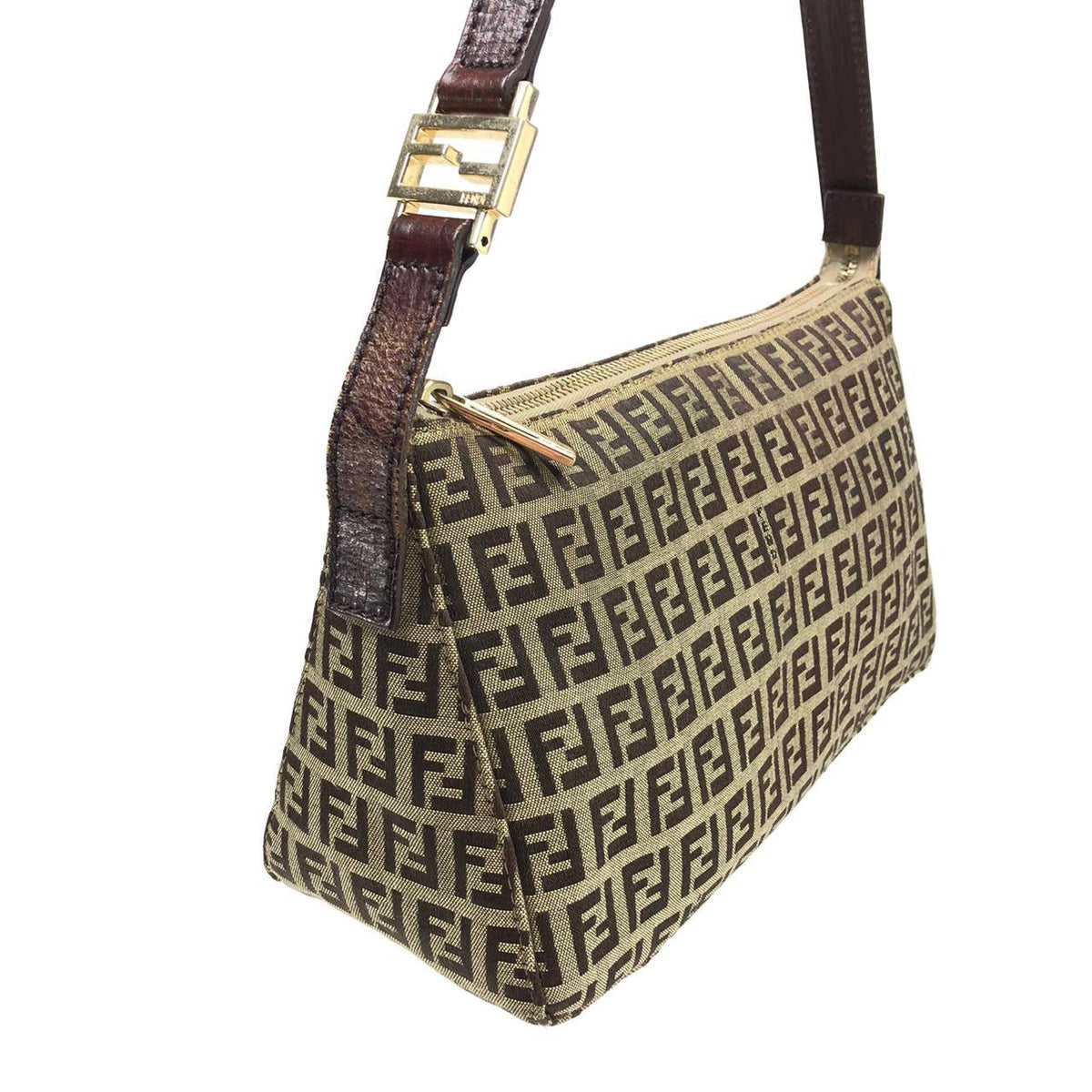 FENDI ZUCCA SHOULDER BAG