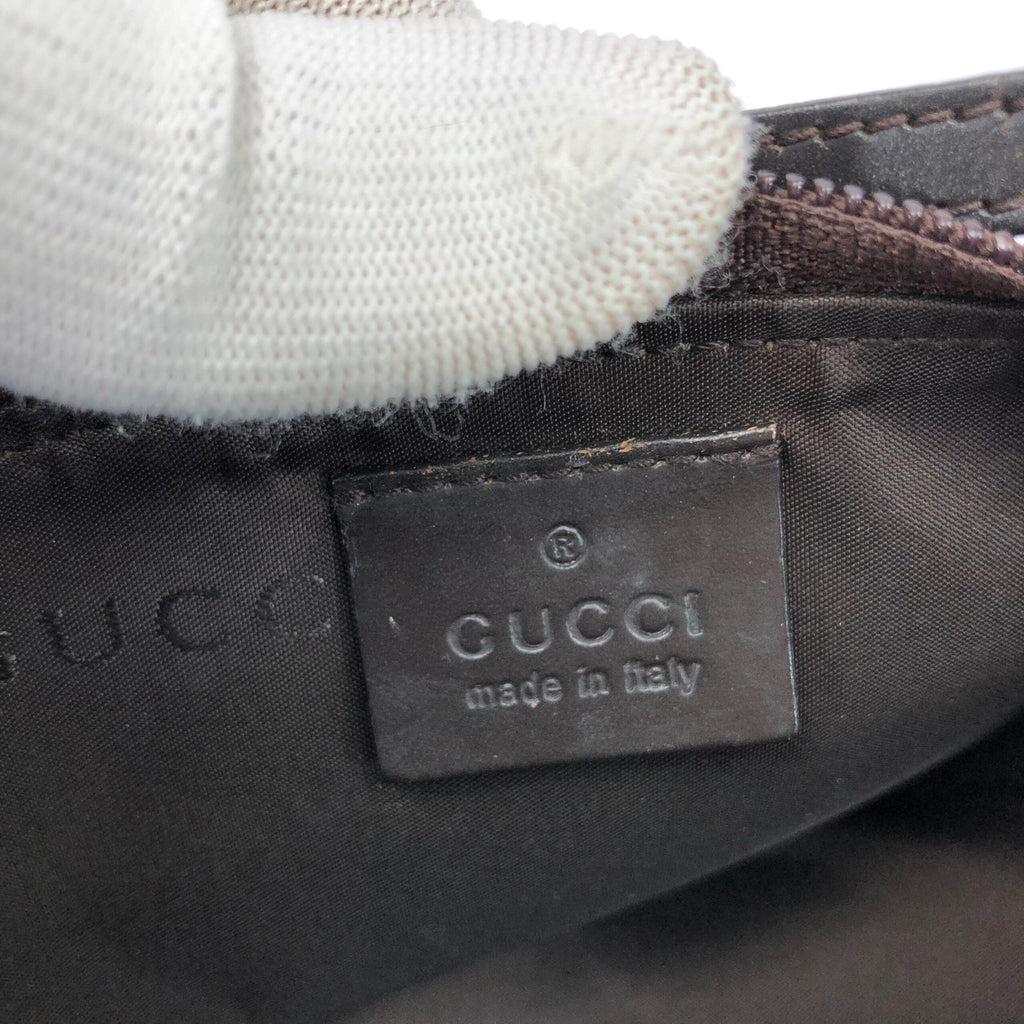 GUCCI MONOGRAM SHOULDER BAG