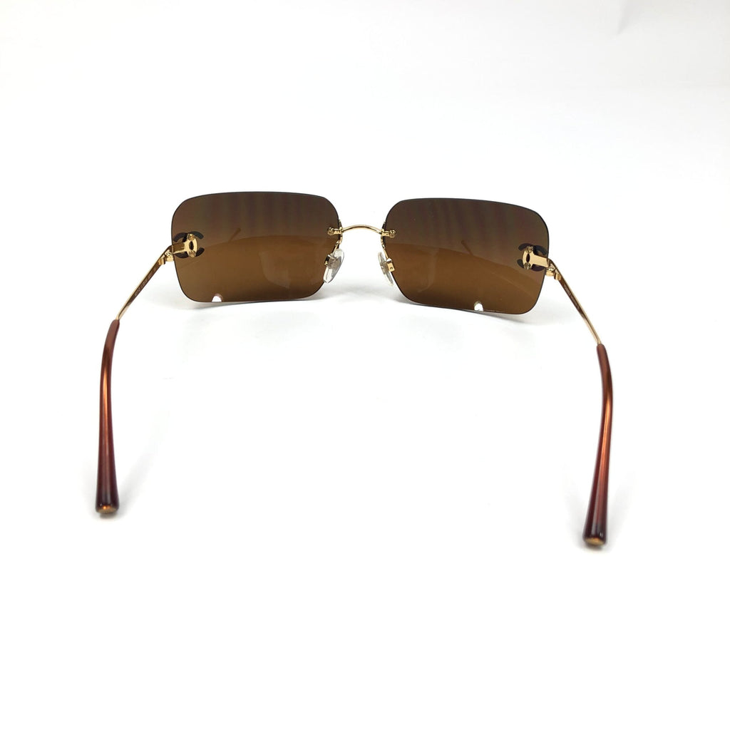 CHANEL RIMLESS SUNGLASSES