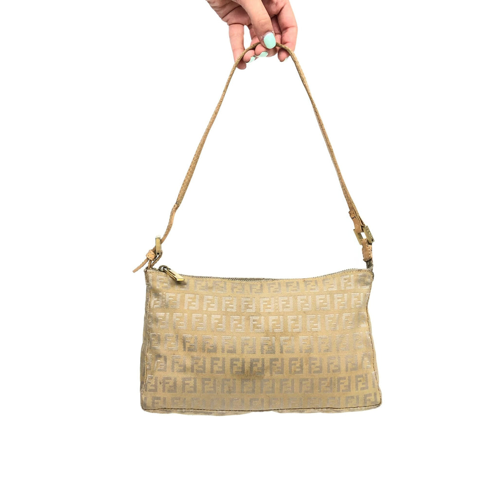 FENDI ZUCCA SHOULDER BAG