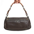 PRADA LEATHER SHOULDER BAG