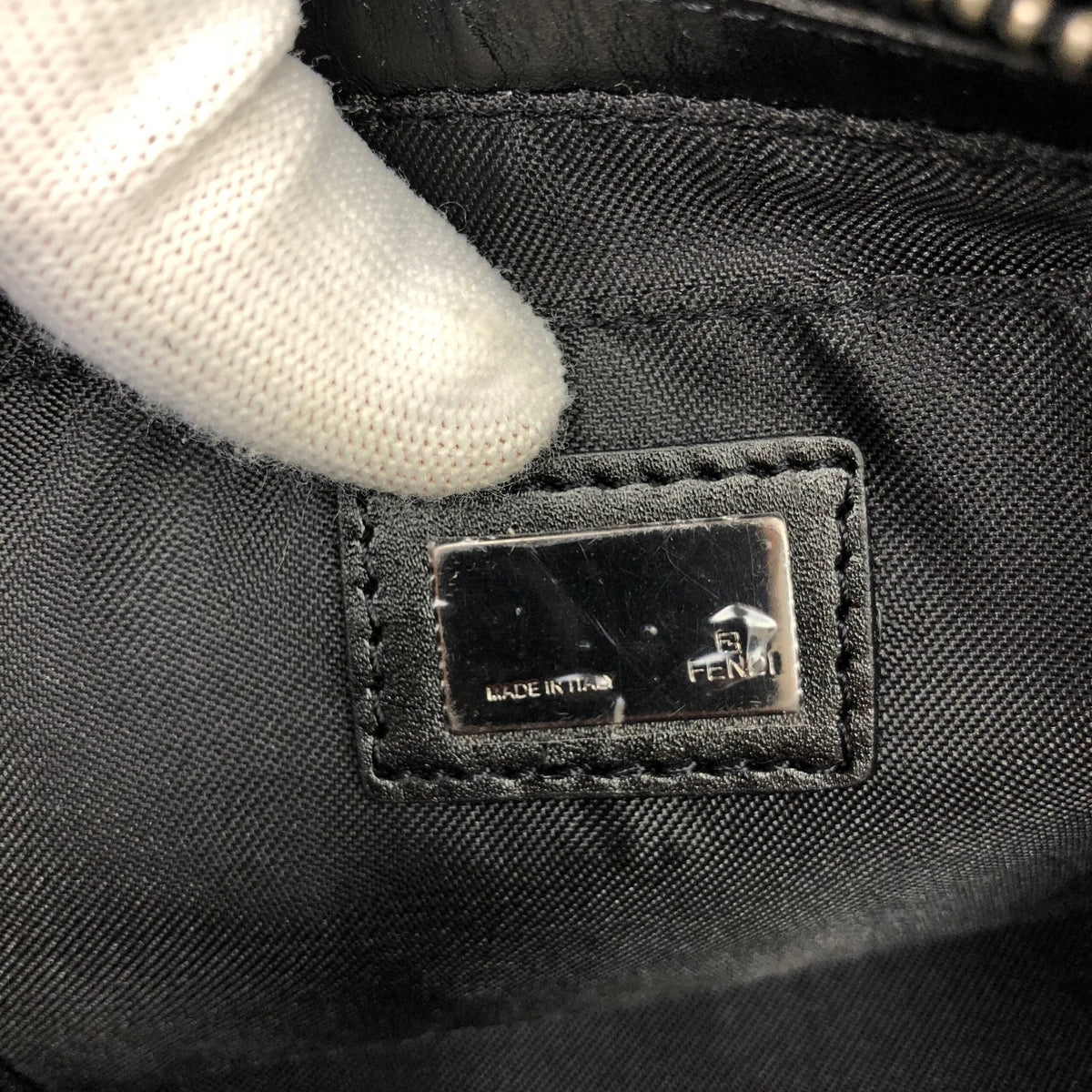 FENDI ZUCCA SHOULDER BAG