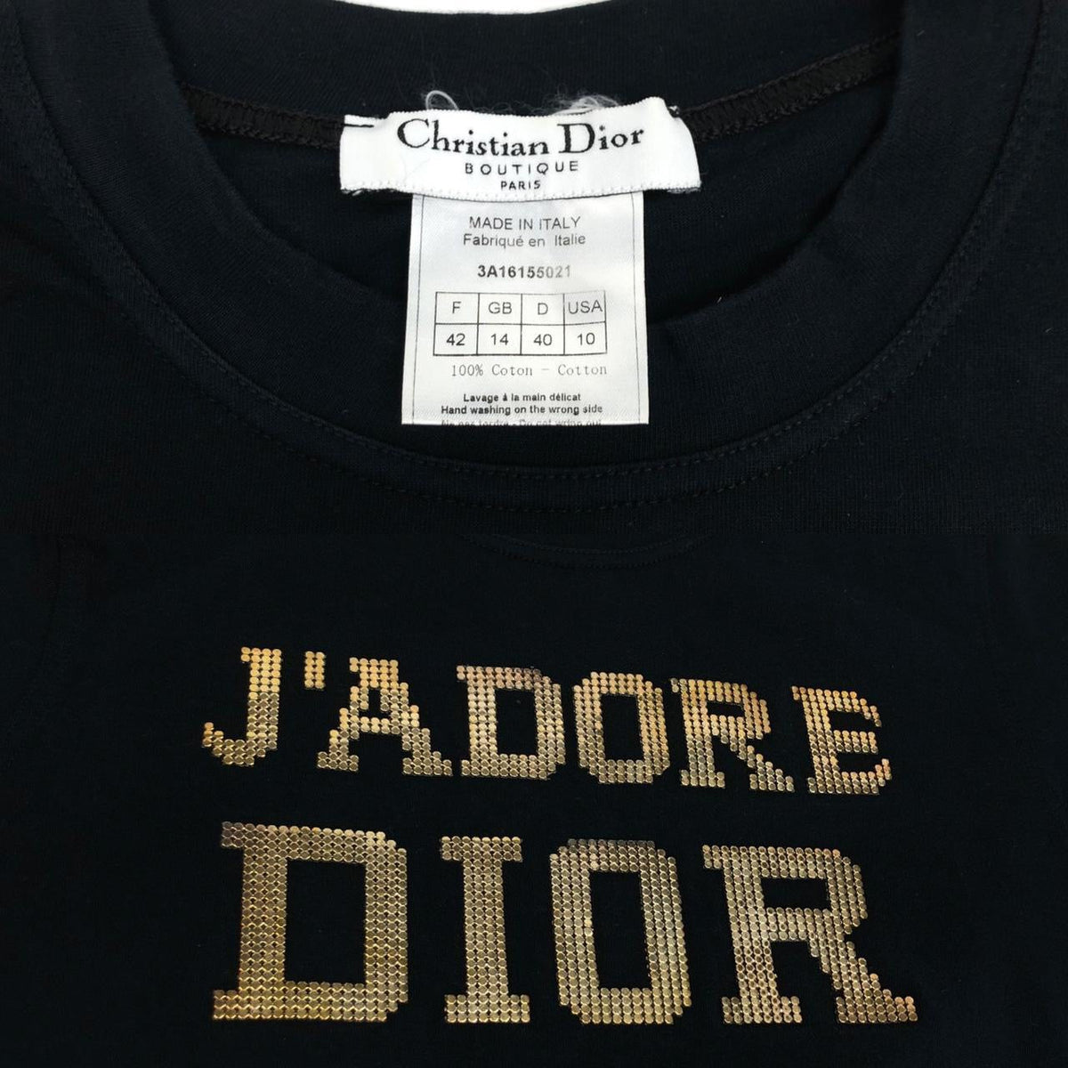 CHRISTIAN DIOR J’ADORE DIOR T-SHIRT